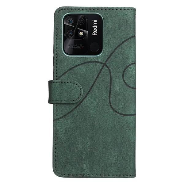 Matta nestesilikoninen kuori Xiaomi Redmi 10C - Vihreä