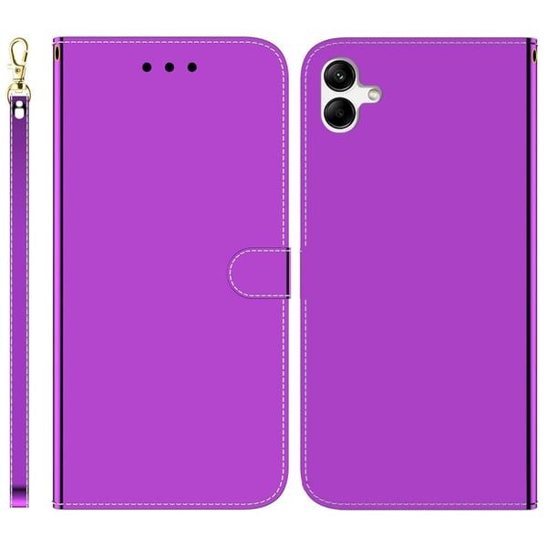 Mirror Samsung Galaxy F04 / M04 / A04e Läppäkotelo - Violetti Mirror Samsung Galaxy F04 / M04 / A04e Läppäkotelo - Violetti