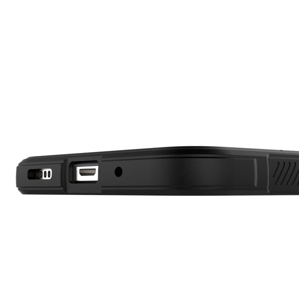 Deksel med mykt grep for Xiaomi Poco C55 / Xiaomi Redmi 11A / Xiaomi Redmi 12C - Svart