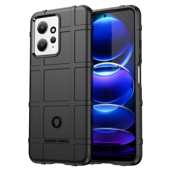 Rugged Shield Xiaomi Redmi Note 12 skal - Svart