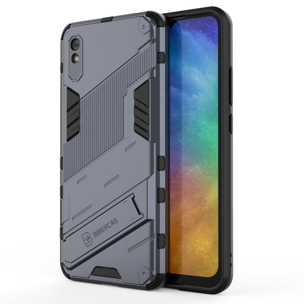 Stødsikker Hybrid Cover med A Moderne Touch til Xiaomi Redmi 9A - Mørkeblå