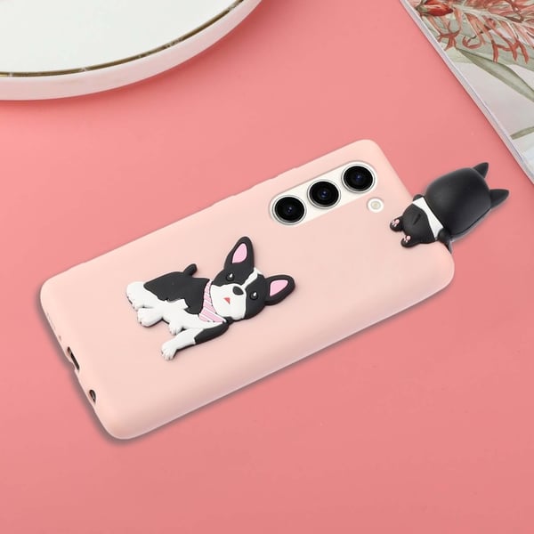 Cute 3d Samsung Galaxy S23 Plus Etui - Søt Hund