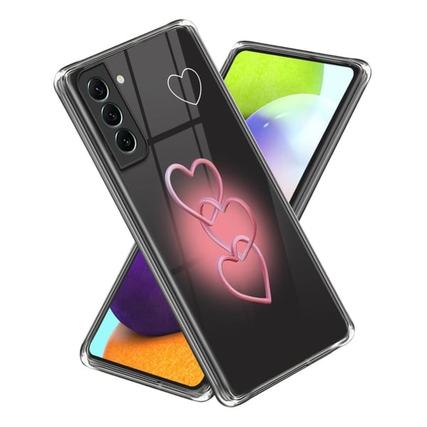 Deco Samsung Galaxy S23 Plus Etui - Three-love Deco Samsung Galaxy S23 Plus Etui - Three-love