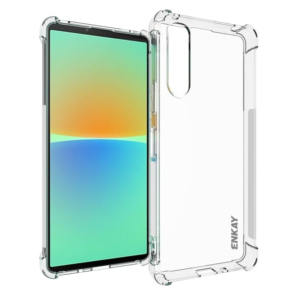 ENKAY gjennomsiktig fallsikkert etui for Sony Xperia 10 V