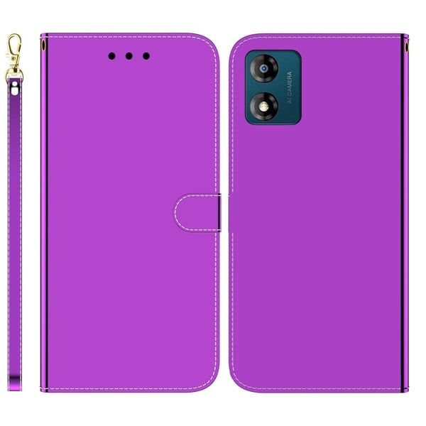 Mirror Motorola Moto E13 fodral - Lila