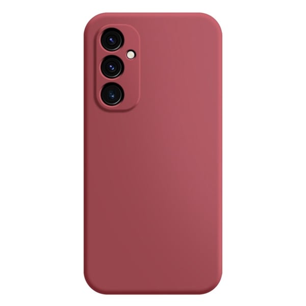 Avfaset gummiert anti-falldeksel for Samsung Galaxy A14 - Rød