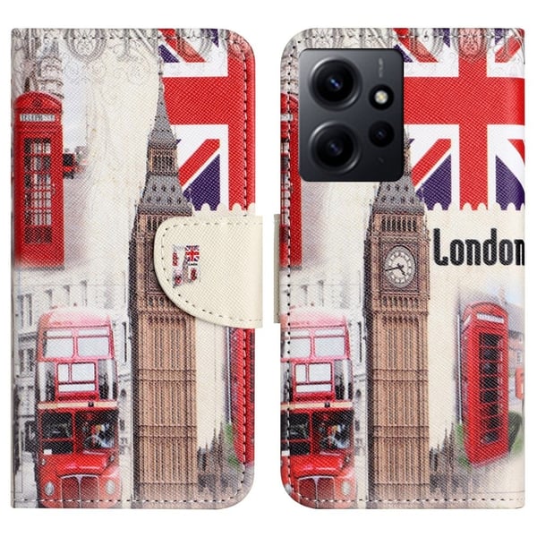 Wonderland Xiaomi Redmi Note 12 fodral -Brun