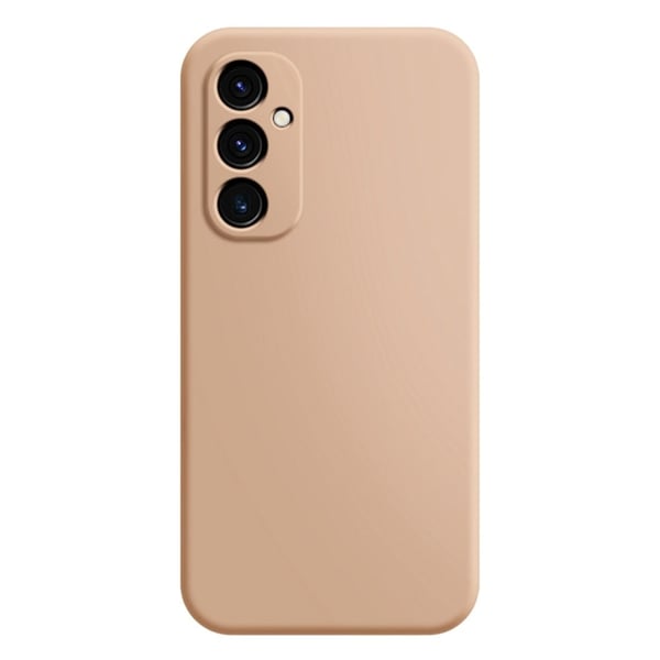 Avfaset gummiert anti-falldeksel for Samsung Galaxy A34 5G - Oransje