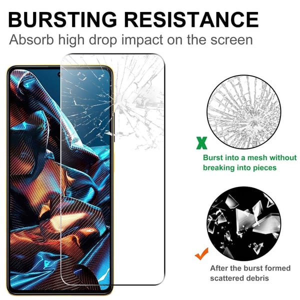 Berøringsfølsomt herdet glass for Xiaomi Poco X5 Pro / Xiaomi Redmi Note 12 Pro / Xiaomi Redmi Note 12 Pro Speed