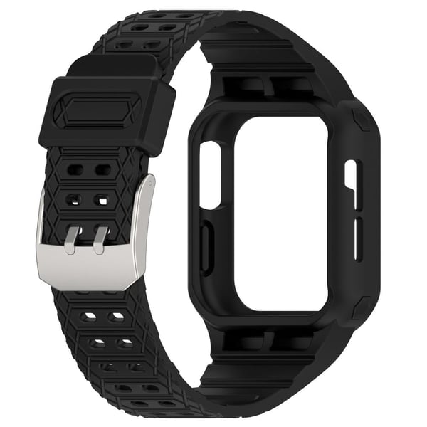 Apple Watch Series 8 (41 mm) integrert rem med deksel - Svart