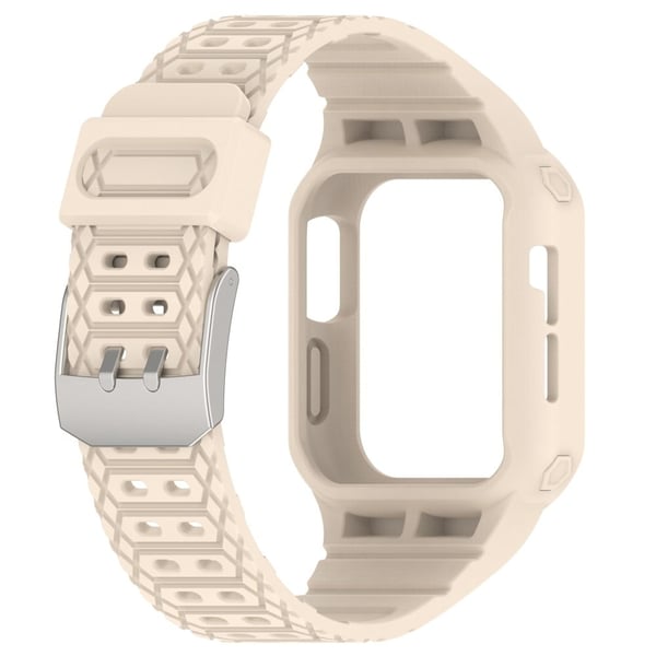 Apple Watch Ultra integreret rem med cover - Beige
