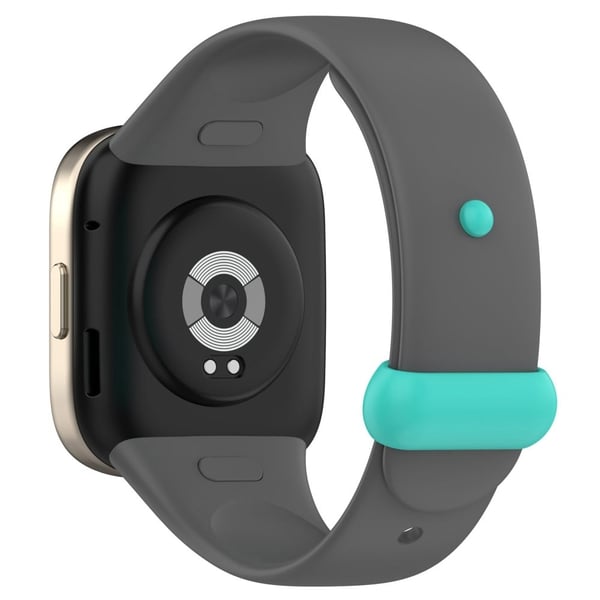 Xiaomi Redmi Watch 3 / Mi Watch Lite 3 silikonerem - Mørkegrå / Mørkegrå Xiaomi Redmi Watch 3 / Mi Watch Lite 3 silikonerem - Mørkegrå / Mørkegrå