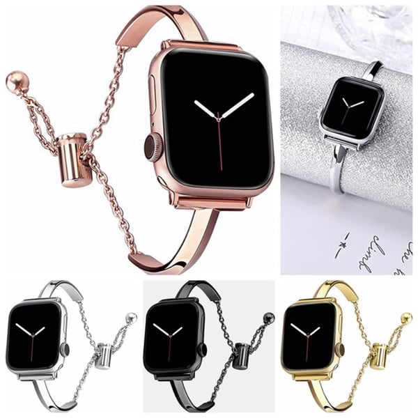 Apple Watch Series 8 (45 mm) / Watch Ultra T-formet metallrem - Gull