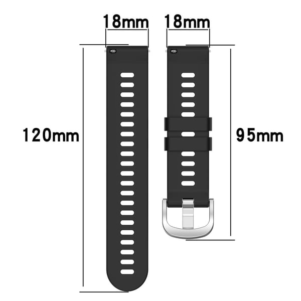 Garmin Forerunner 256S tværstribet silikonestrop - Lyselilla