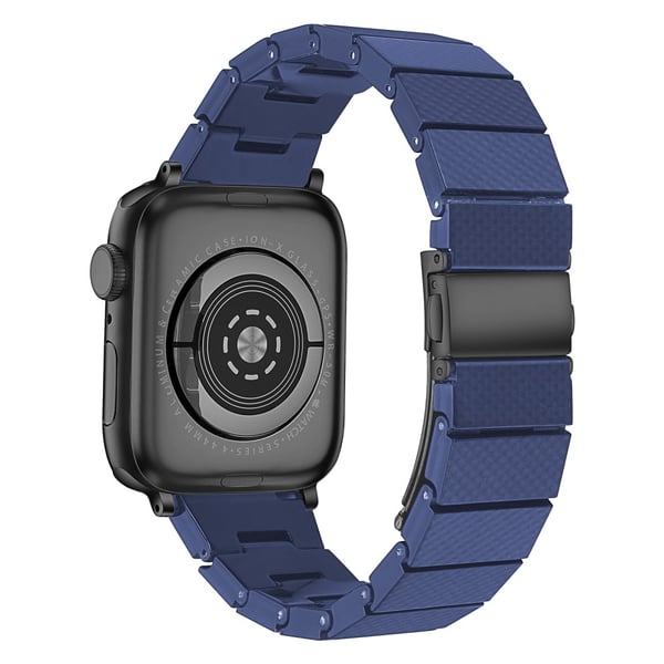 Apple Watch Series 8 (45mm) / Watch Ultra hartsityylinen ranneke - Hiilikuitu Sininen Apple Watch Series 8 (45mm) / Watch Ultra hartsityylinen ranneke - Hiilikuitu Sininen