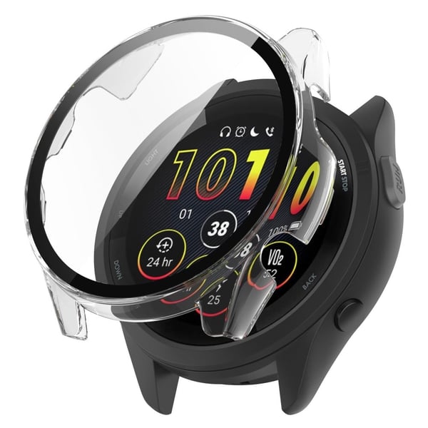 Garmin Forerunner 265 deksel med skjermbeskytter i herdet glass - Gjennomsiktig