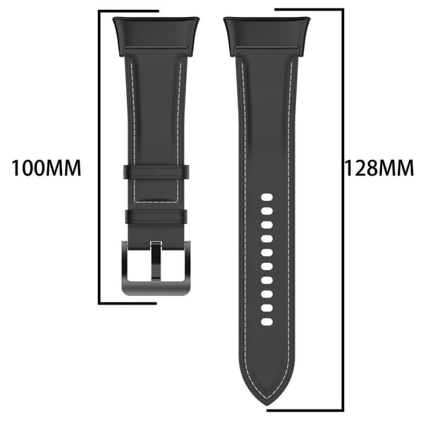 Xiaomi Redmi Watch 3 / Mi Watch Lite 3 Cowhide Ægte læderrem - Lysebrun