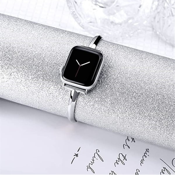 Apple Watch Series 8 (41mm) T-formet metalrem - Sølv