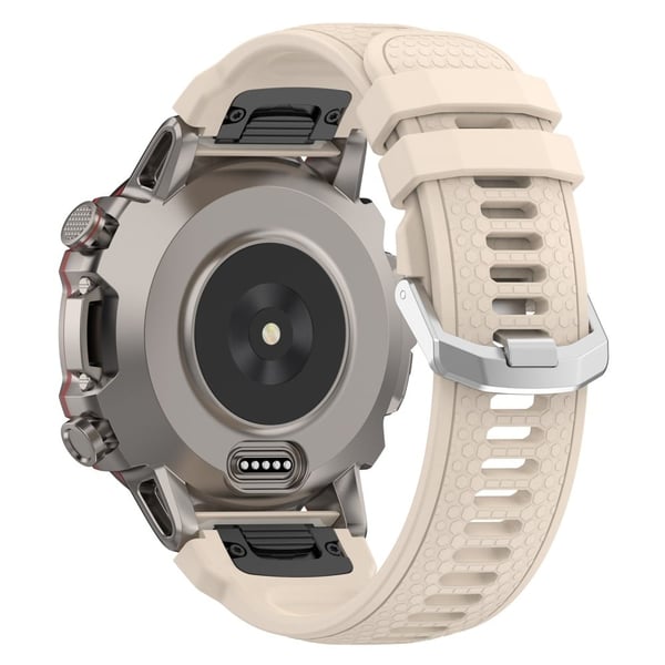 Silikonerem med bikagemønster til Amazfit / Garmin / Coros-ur - Stjernelys