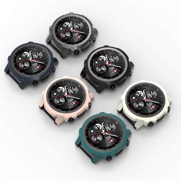 Amazfit Falcon-deksel med herdet glass - Svart