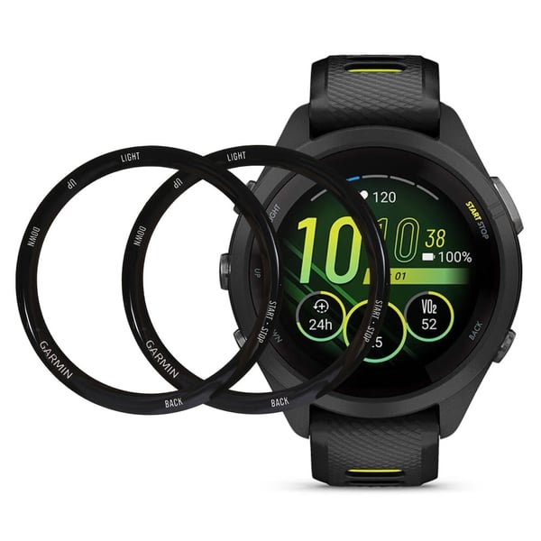 2Pcs Garmin Forerunner 265S clear curved screen protector