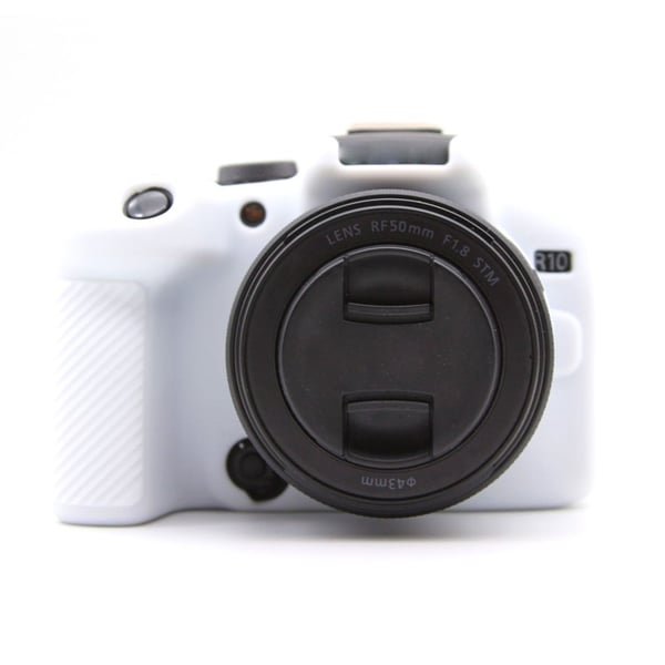 Canon EOS R10 silikonisuojus - Valkoinen Canon EOS R10 silikonisuojus - Valkoinen