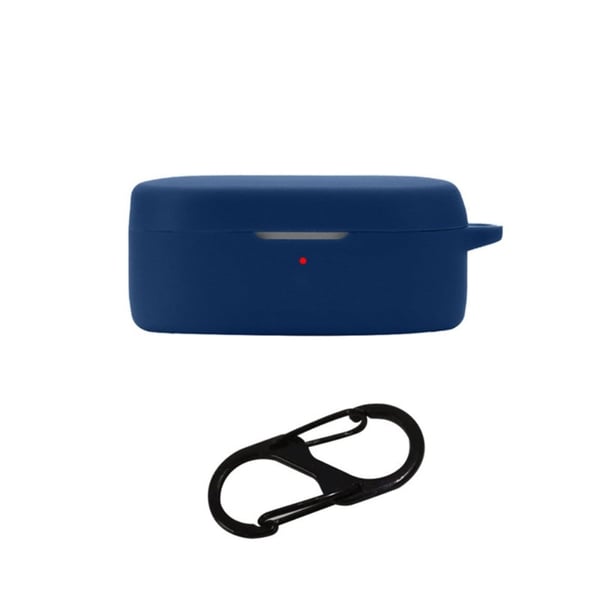 OnePlus Buds Ace silikone cover med spænde - Mørkeblå OnePlus Buds Ace silikone cover med spænde - Mørkeblå