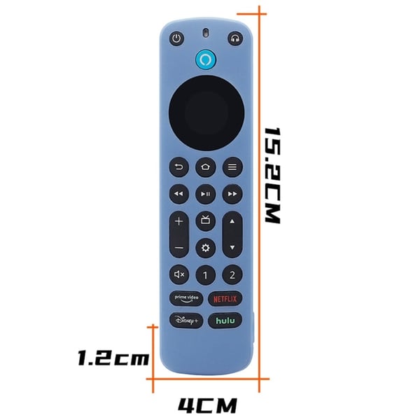 Amazon Alexa Voice Remote Pro silikonöverdrag - Vit