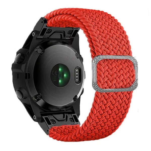 26 mm nylonrem til Garmin- og Coros-klokker med spenne - Oransje