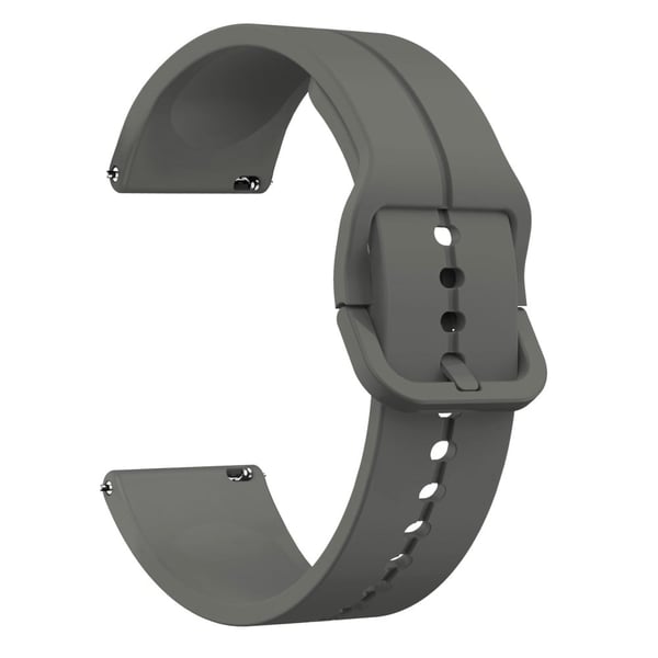 Huawei Watch 3 Pro / GT 2 Pro / GT 2e / GT silikonerem - Mørkegrå Huawei Watch 3 Pro / GT 2 Pro / GT 2e / GT silikonerem - Mørkegrå
