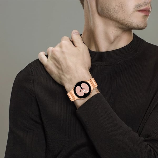 Samsung Galaxy Watch 5 (40mm) / (44mm) / 5 Pro / Watch (42mm) 316 armband i rostfritt stål - Roséguld