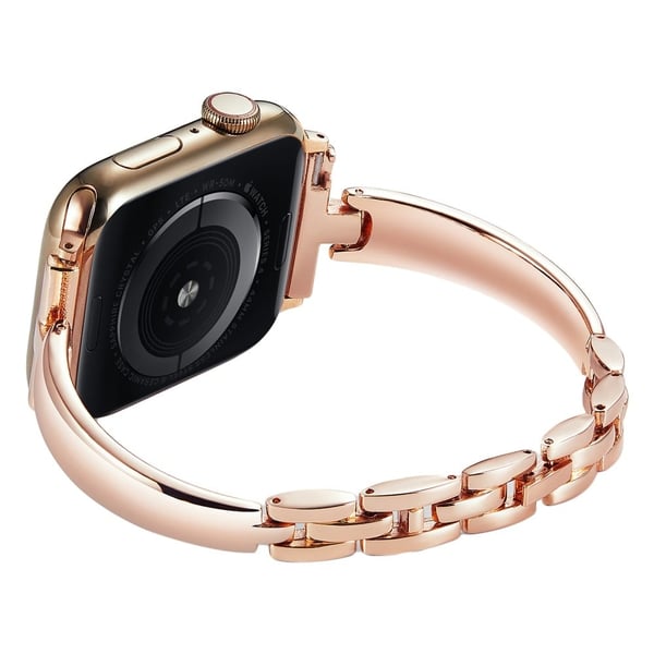 Apple Watch Series (41mm) enkel metalrem - Rødguld Apple Watch Series (41mm) enkel metalrem - Rødguld