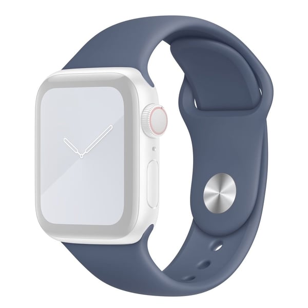 Apple Watch Series 8 (45 mm) / Watch Ultra silikonrem (Lengre størrelse) - Lavendelgrå