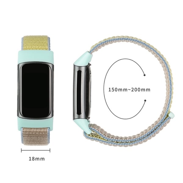 Fitbit Charge 5 nylonrem - Havsblå