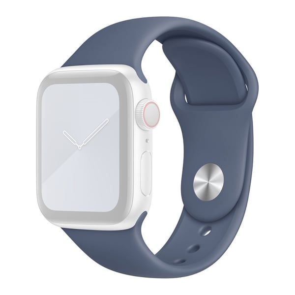 Apple Watch Series 8 (41 mm) silikonrem (Størrelse: S / M) - Lavendelgrå