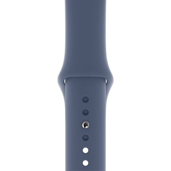 Apple Watch Series 8 (41 mm) silikonrem (Størrelse: S / M) - Lavendelgrå