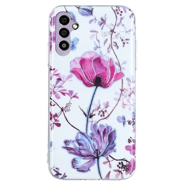 Deco Samsung Galaxy A34 5G Etui - Electroplated Lotus
