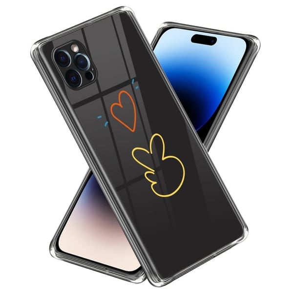 Deco iPhone 14 Pro Max Suojakotelo - Love Heart