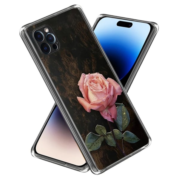 Deco iPhone 14 Pro Max Suojakotelo - Rose