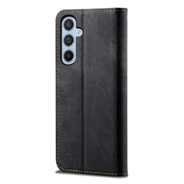 Jeans Samsung Galaxy M54 Flippetui - Svart