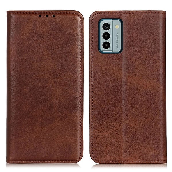 Äkta läder Nokia G22 fodral - Brun