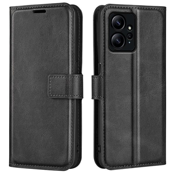 Læretui med Lommebok til Xiaomi Redmi Note 12 - Svart Læretui med Lommebok til Xiaomi Redmi Note 12 - Svart