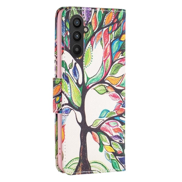 Wonderland Samsung Galaxy A24 4G Flip Etui - Life Træ