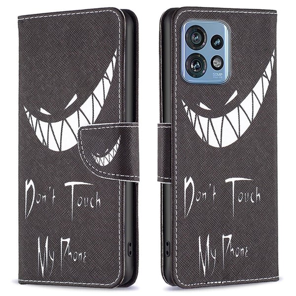 Wonderland Motorola Edge 40 Pro / Moto X40 Flip Etui - Don't Touch My Phone