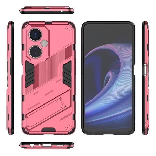 Shockproof Hybrid Deksel med A Modern Touch til OnePlus Nord Ce 3 Lite - Rose