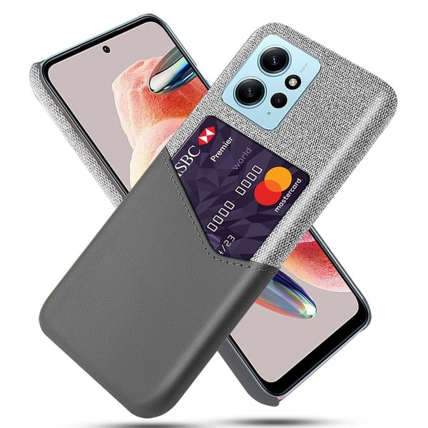 Bofink Xiaomi Redmi Note 12 Kort Cover - Grå