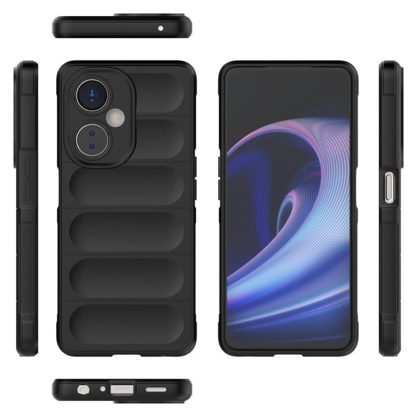 Blødt grebsformet cover til OnePlus Nord CE 3 Lite - Blå