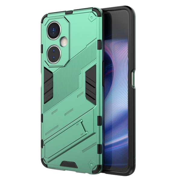 Shockproof Hybrid Deksel med A Modern Touch til OnePlus Nord Ce 3 Lite - Grønn