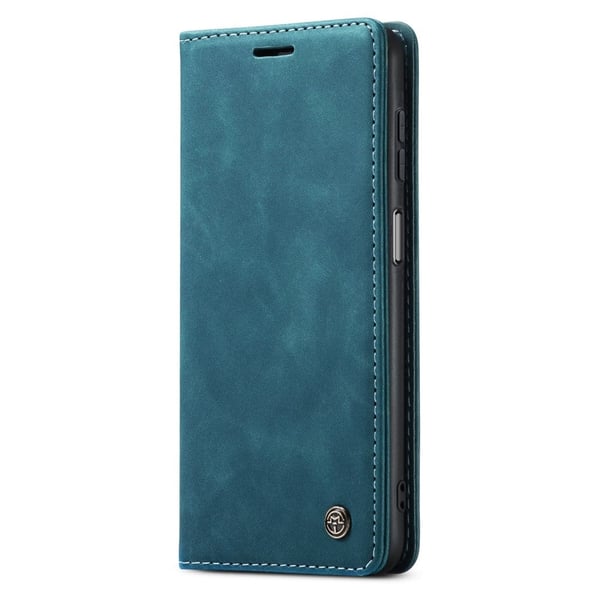 CaseMe Samsung Galaxy A24 4G Vintage Suojakotelo - Sininen