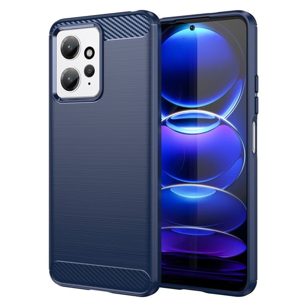 Carbon Flex Xiaomi Redmi Note 12 skal - Blå